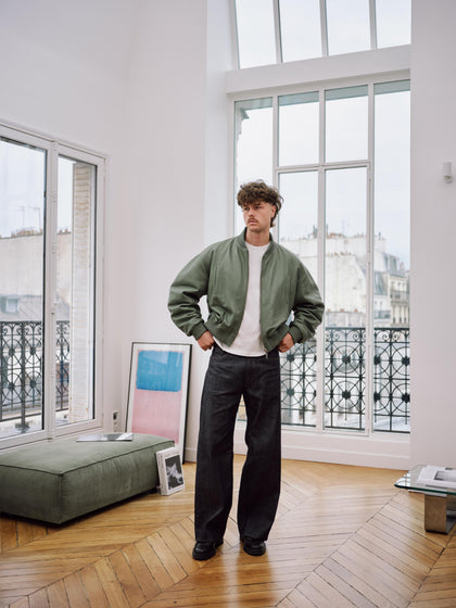 107 - Cropped Leather Bomber Jacket - 1 - 180085 - 2604