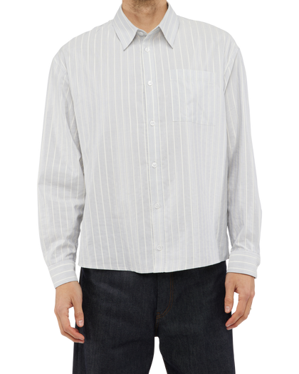 552 - Oversized Striped Shirt - 1 - 144095 - 3905