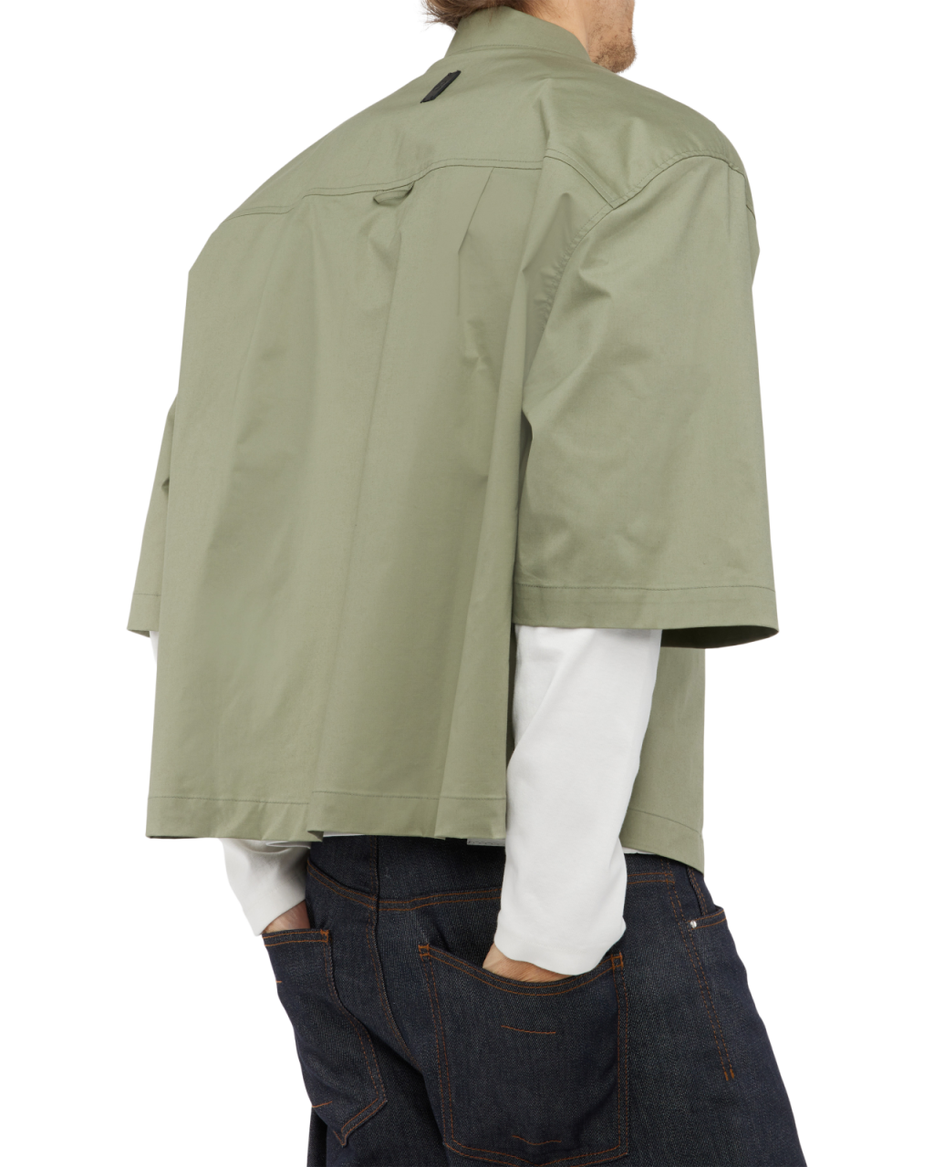 551 - Cropped Boxy Short Sleeve Shirt - 1 - 122097 - 2604