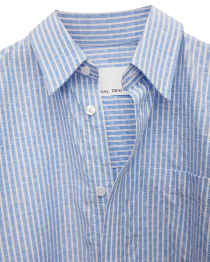 552 - Oversized Striped Shirt - 1 - 144124 - 3100