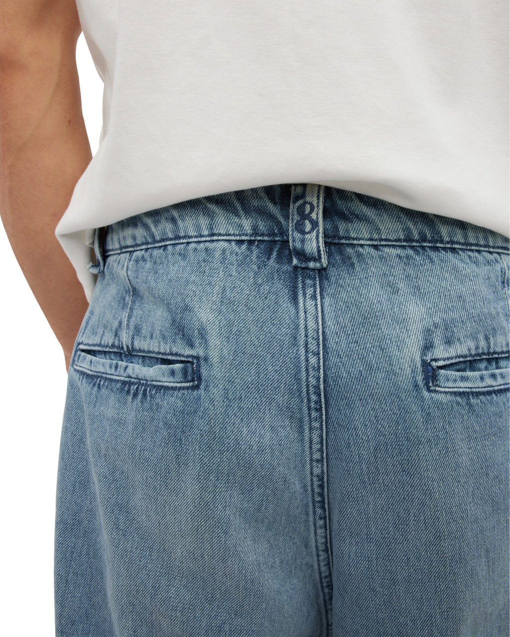 803 - Wide Leg Denim Pants - 1 - 260089 - 3750