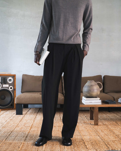 802 - Twisted Chino Pants - 113000 - 1000