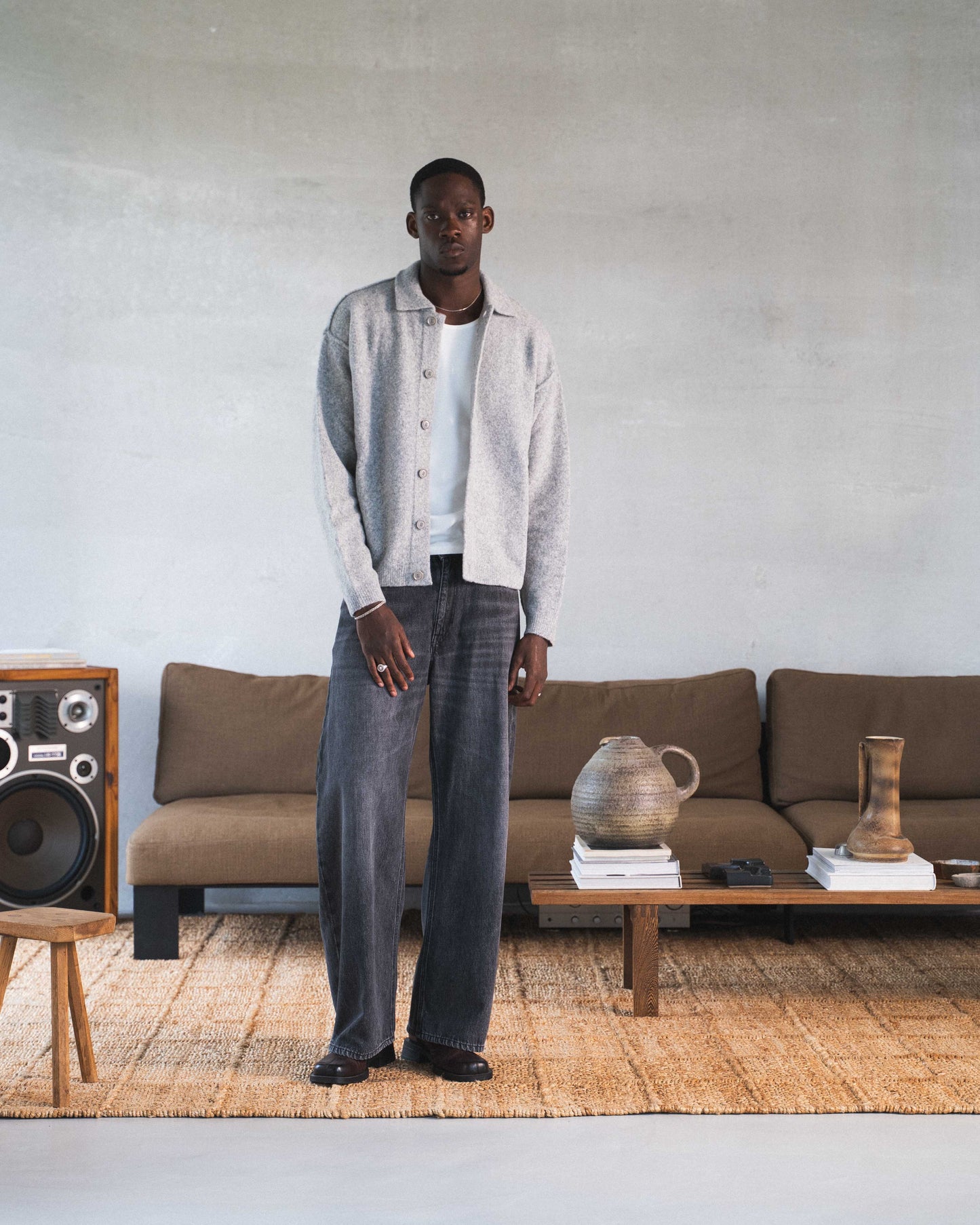 308 - Knit Polo Cardigan - 1 - 422137 - 1714