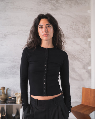 350 - Slim Knit Cardigan - 1 - 420262 - 1000