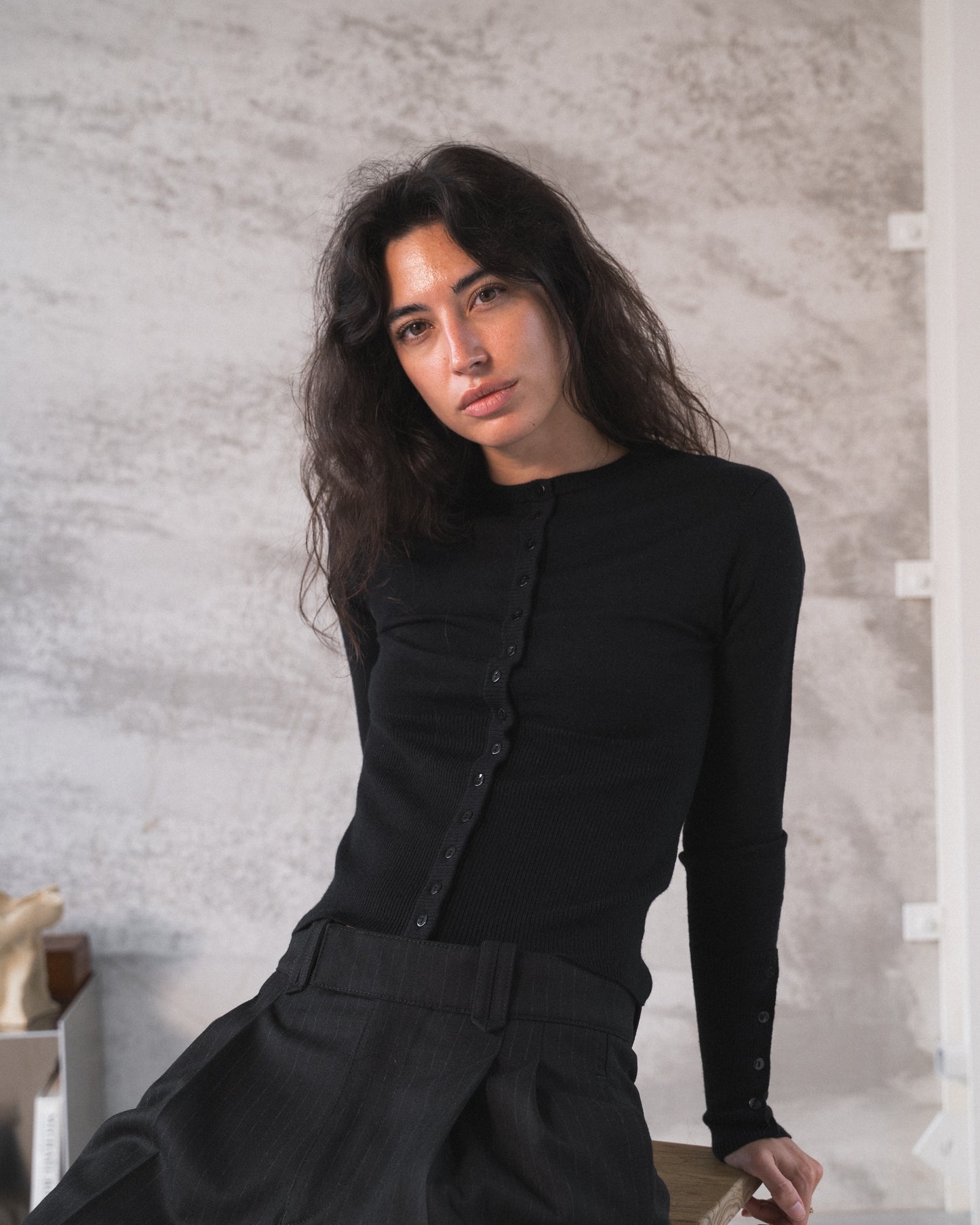 350 - Slim Knit Cardigan - 1 - 420262 - 1000