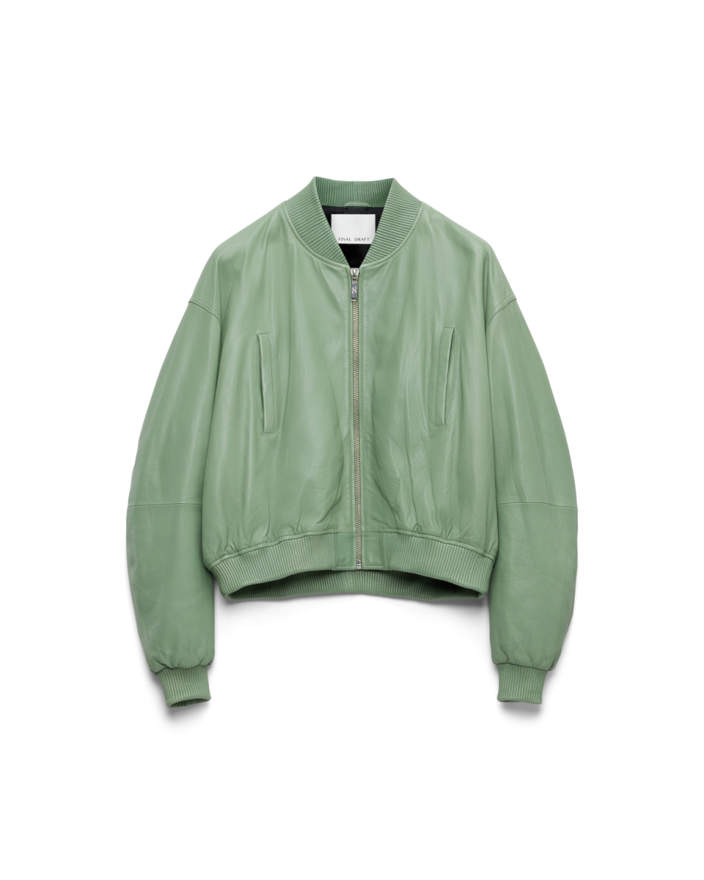 107 - Cropped Leather Bomber Jacket - 1 - 180085 - 2604