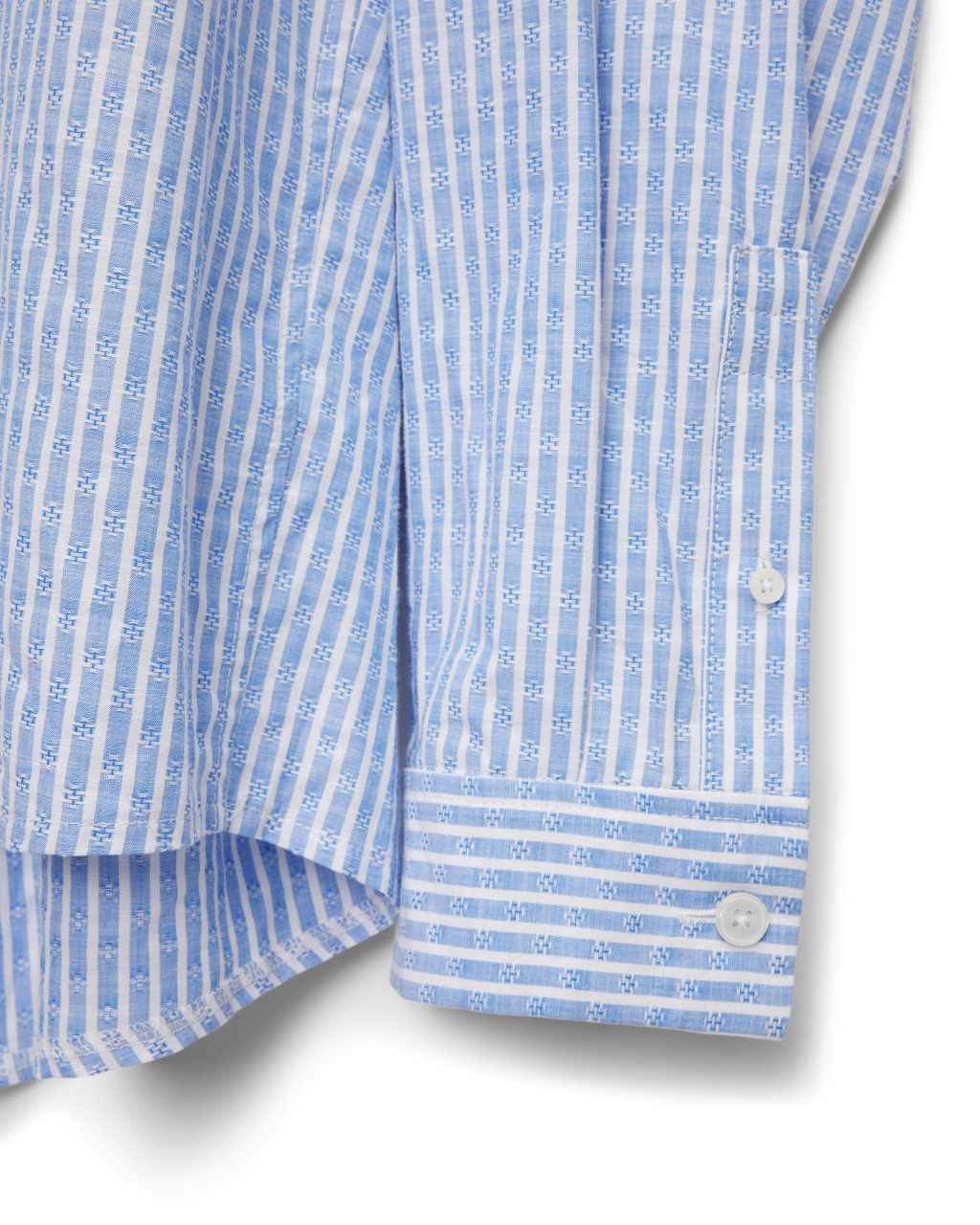 552 - Oversized Striped Shirt - 1 - 144124 - 3100