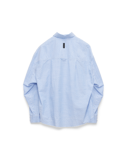 552 - Oversized Striped Shirt - 1 - 144124 - 3100