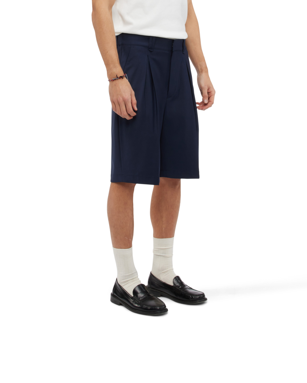 900 - Box Pleated Wide Leg Shorts - 1 - 190001 - 3100