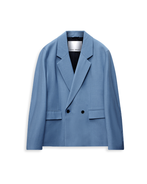 Double Breasted Blazer – Clean & Tailored | Final Draft Clo