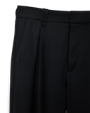 806 - Box Pleated Wide Leg Pants - 190001 - 1000