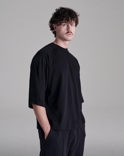 702 - Turtleneck Boxy Tee - 1 - 522165 - 1000