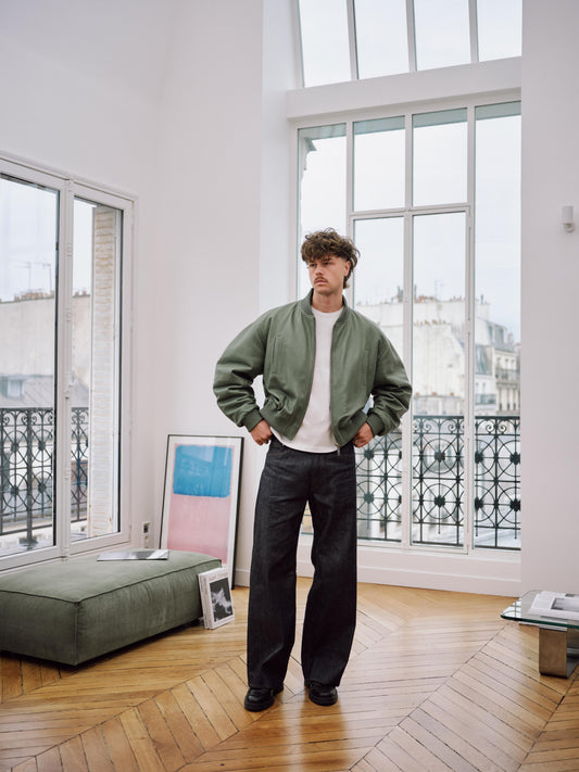 107 - Cropped Leather Bomber Jacket - 1 - 180085 - 2604