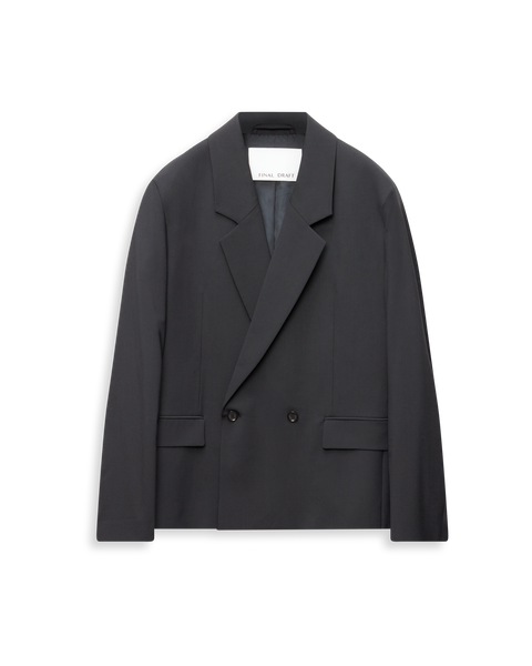 Double Breasted Blazer – Clean & Tailored | Final Draft Clo
