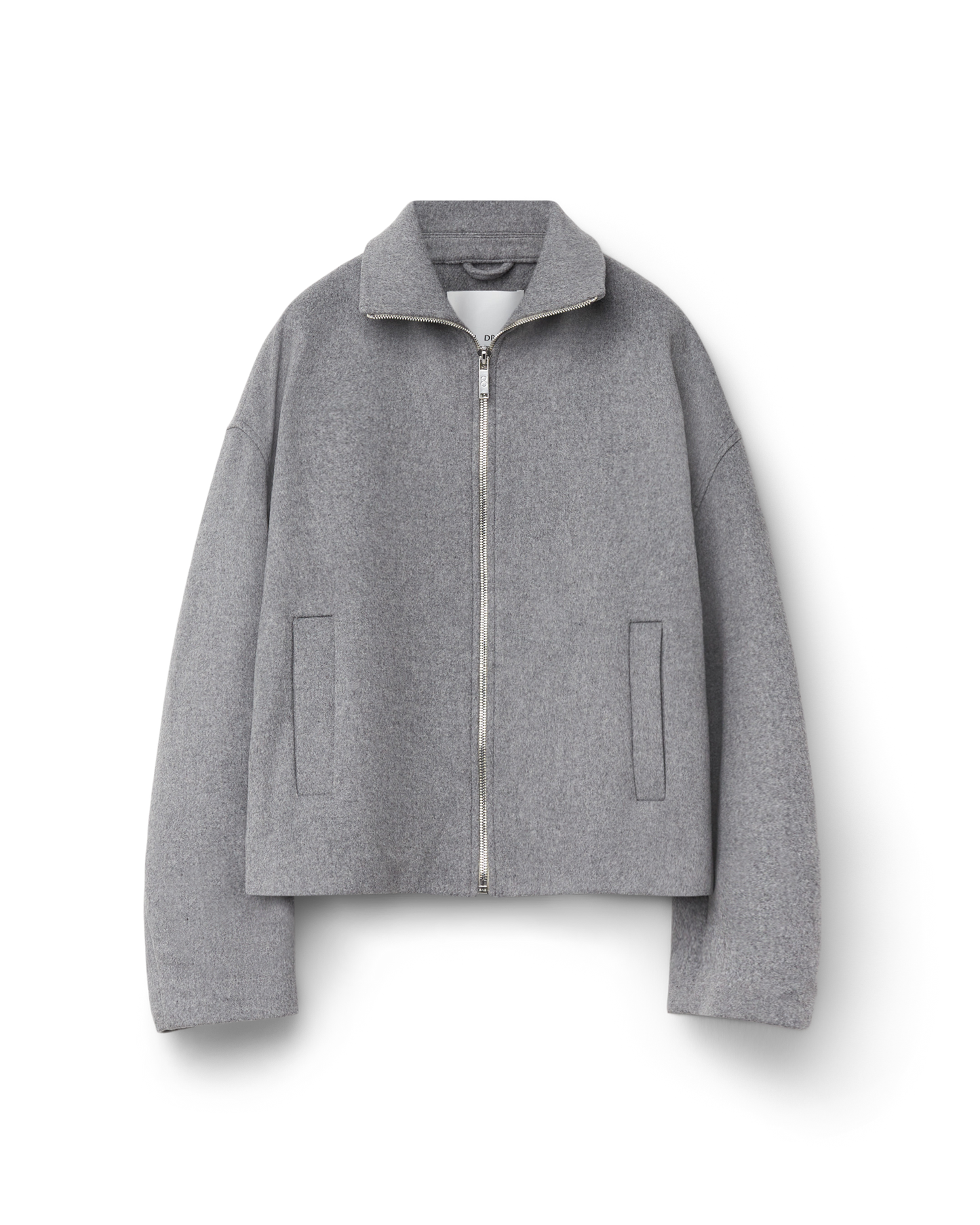 Zip Jacket - Cropped Wool Blend | Final Draft Clo – finaldraftclo