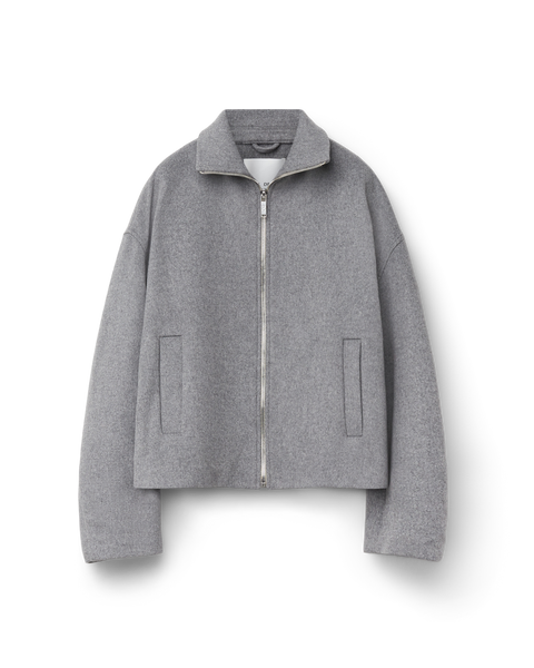 Zip Jacket - Cropped Wool Blend | Final Draft Clo – finaldraftclo Zip Jacket - Cropped Wool Blend | Final Draft Clo – finaldraftclo