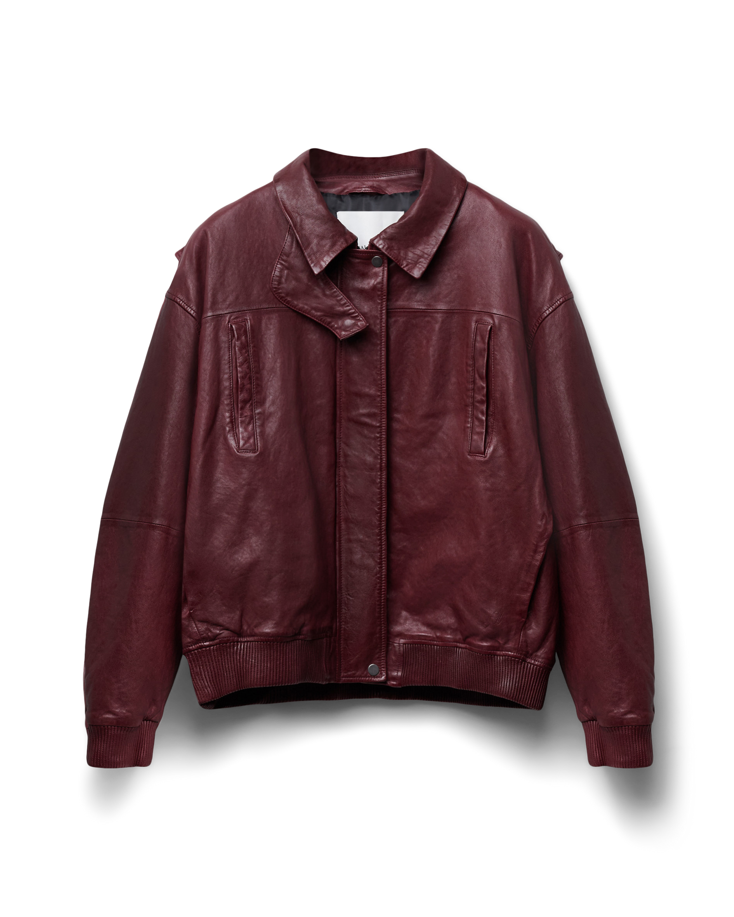 112 - Leather Bomber Jacket - 1 - 180113 - 5101