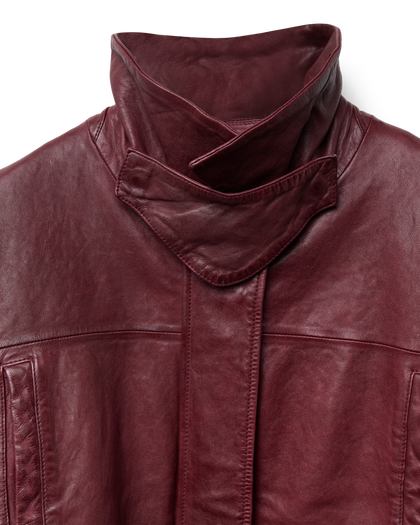 112 - Leather Bomber Jacket - 1 - 180116 - 5101