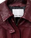 112 - Leather Bomber Jacket - 180113 - 5101