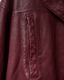 112 - Leather Bomber Jacket - 180113 - 5101