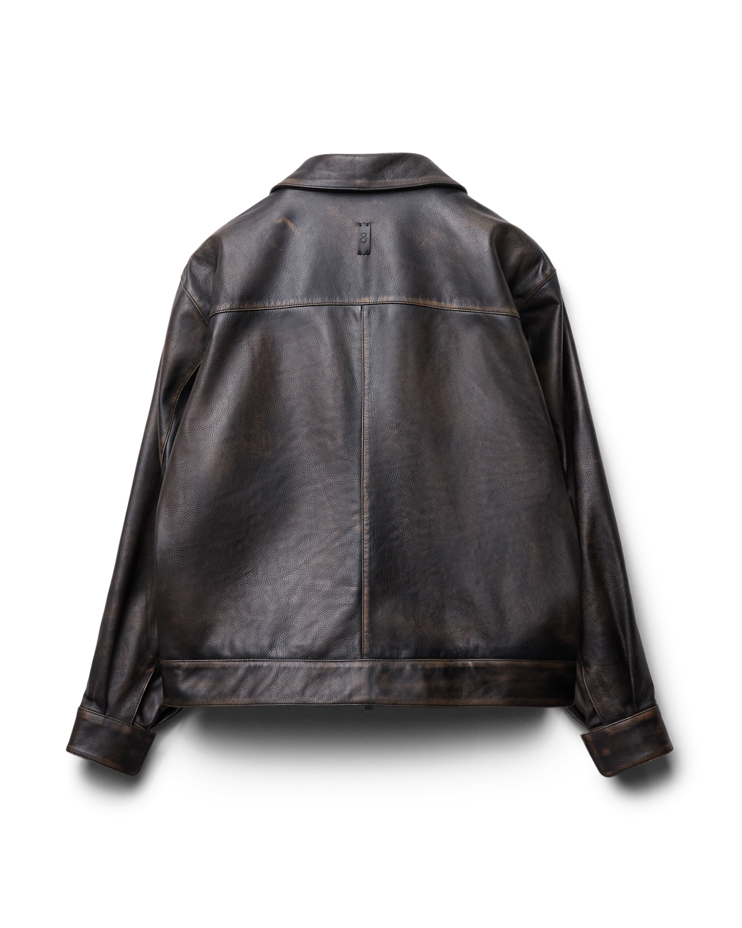 119 - Leather Bomber Blouson Jacket - 180152 - 1116