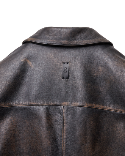 119 - Leather Bomber Blouson Jacket - 1 - 180152 - 1116