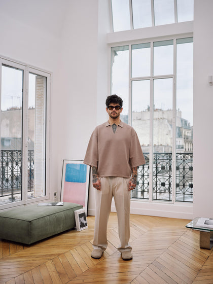 401 - Boxy Kimono Sleeve Knit Tee - 1 - 420237 - 1715