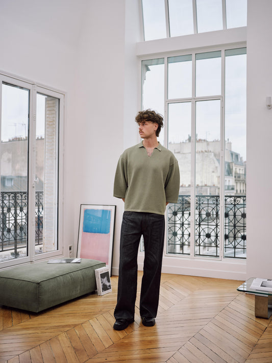 401 - Boxy Kimono Sleeve Knit Tee - 1 - 420237 - 2604