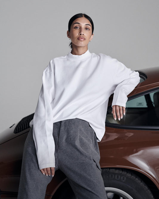 703 - Turtleneck Boxy Longsleeve - 1 - 522165 - 6000