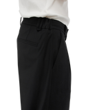806 - Box Pleated Wide Leg Pants - 190001 - 1000