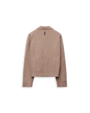300 - Dropped Needle Knit Cardigan - 422113 - 1715