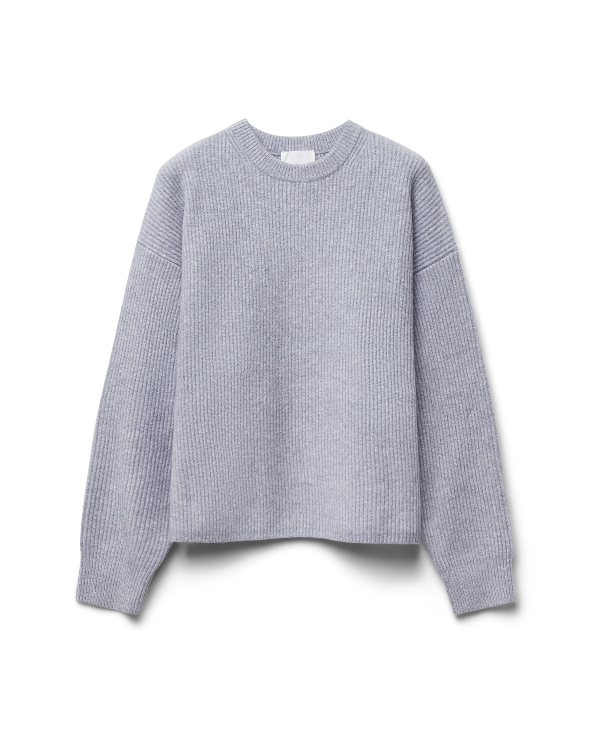 ニット/セーター 8100 Crew Neck Cotton Knit Pullover CAMBIO（カンビオ） セーター ニット mn2981-Stonewashed Waffle Crew