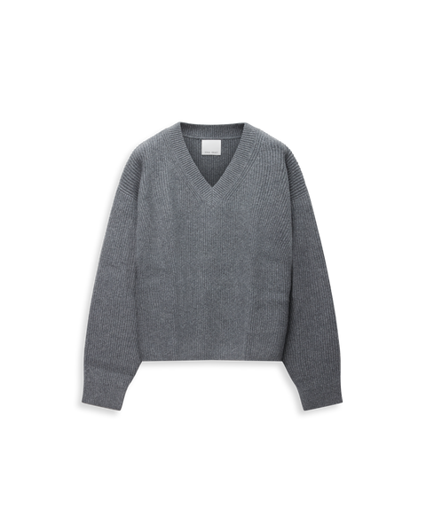V-Neck Knit Sweater – Cozy Comfort | Final Draft Clo – finaldraftclo