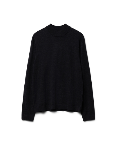 306 - Fine Knit Turtleneck Longsleeve - 1 - 420002 - 1001