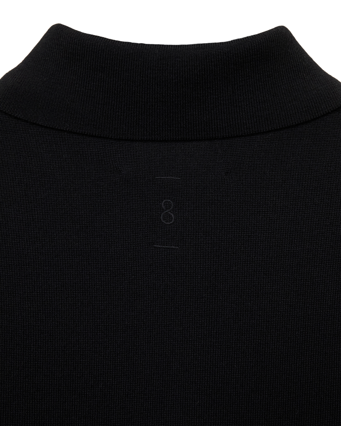 309 - Fine Knit Polo Longsleeve - 420002 - 1000