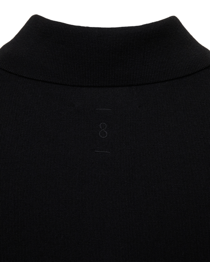 309 - Fine Knit Polo Longsleeve - 420002 - 1000
