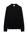 309 - Fine Knit Polo Longsleeve - 420002 - 1000