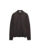 309 - Fine Knit Polo Longsleeve - 420002 - 1118