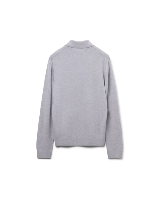 309 - Fine Knit Polo Longsleeve - 420002 - 6610