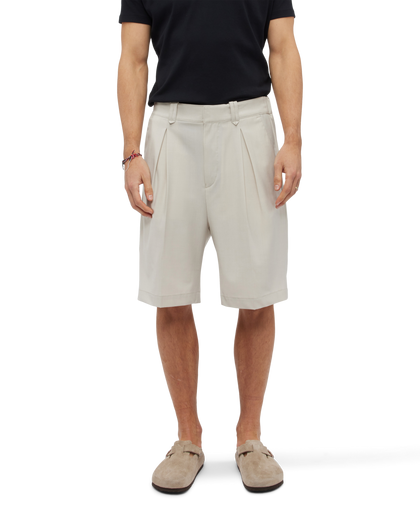 900 - Box Pleated Wide Leg Shorts - 1 - 190001 - 1817