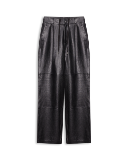 804 - Wide Leg Leather Pants - 1 - 180098 - 1000