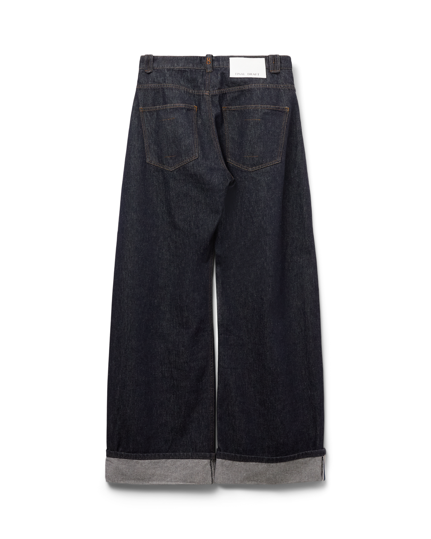 810 - Wide Leg Long 5-Pocket Denim - 260268 - 3000