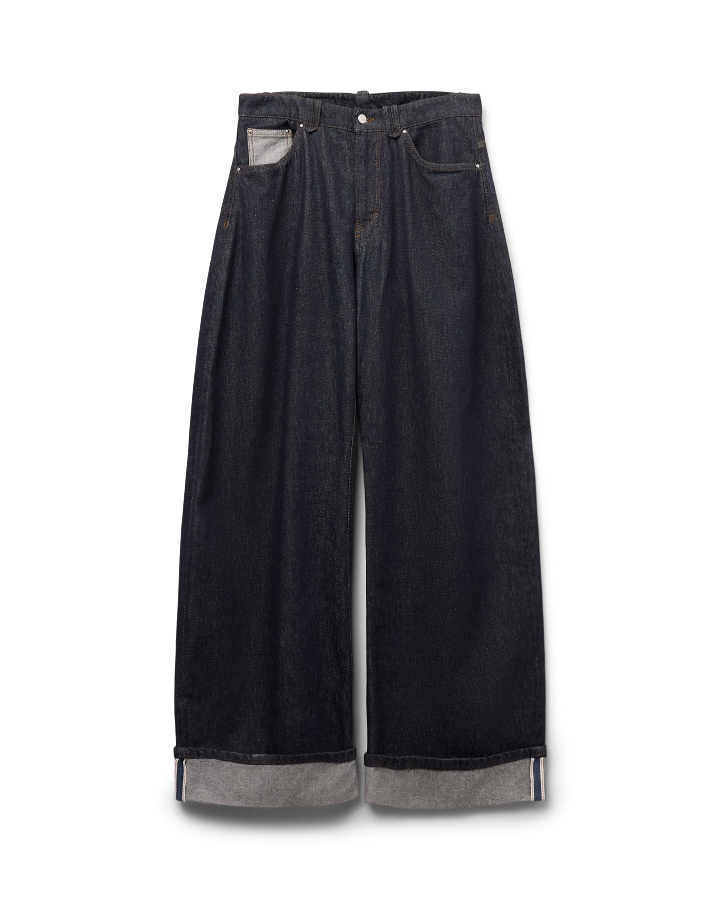 810 - Wide Leg Long 5-Pocket Denim - 260268 - 3000