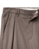 806 - Box Pleated Wide Leg Pants - 120273 - 1205