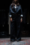 810 - Wide Leg Long 5-Pocket Denim - 260268 - 3000