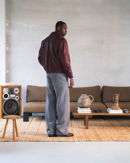 112 - Leather Bomber Jacket - 1 - 180116 - 5101