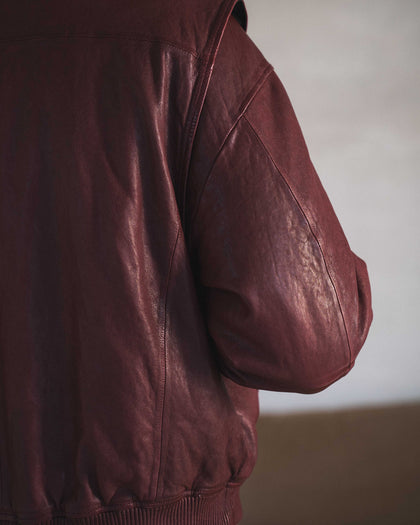 112 - Leather Bomber Jacket - 1 - 180116 - 5101