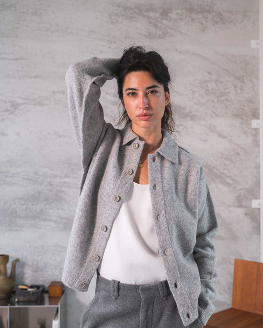 308 - Knit Polo Cardigan - 1 - 422137 - 1714