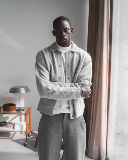 308 - Knit Polo Cardigan - 1 - 422137 - 1714