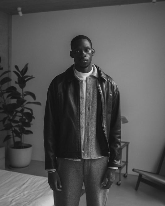 103 - Leather Blouson Jacket - 1 - 180099 - 1000